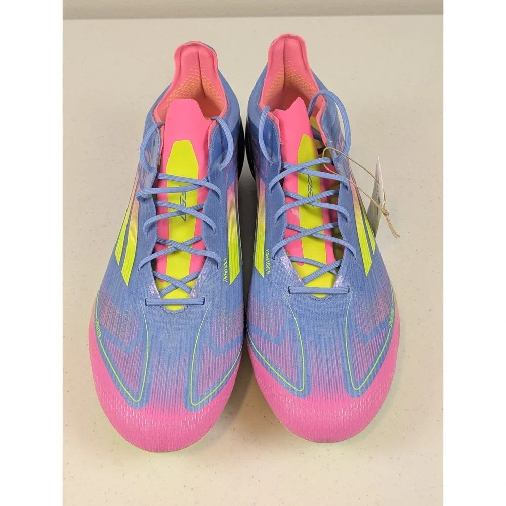 Adidas Adizero F50 Elite FG Soccer Cleats Celestial Pink Blue Size 13 IE1201